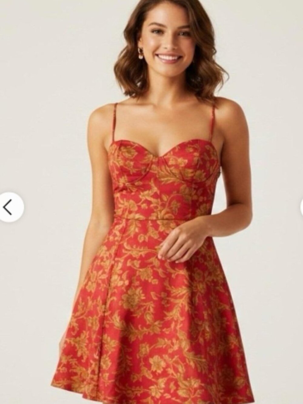 Urban Outfitters Orion Bustier Mini Dress Size Large